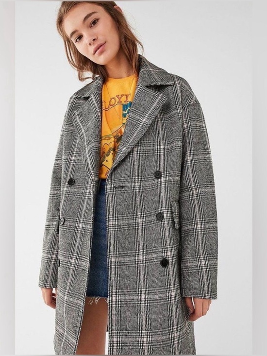 silence + noise Jackets & Blazers - Silence + Noise herringbone coat size M